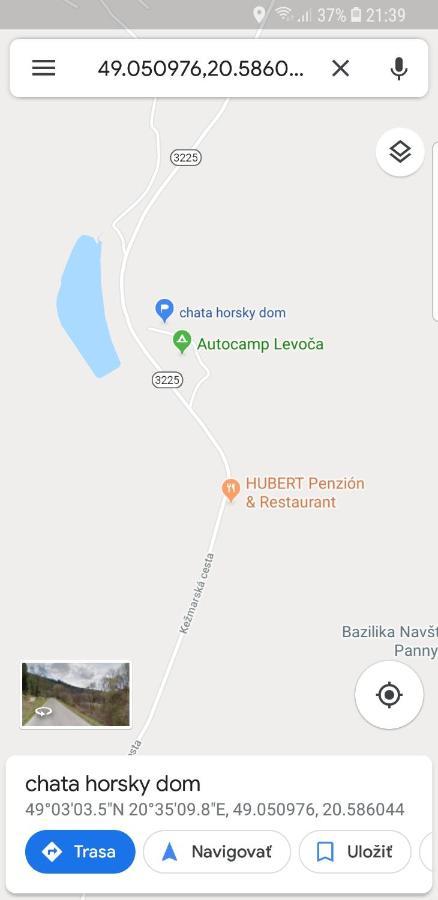 Horsky Dom Villa Lőcse Kültér fotó